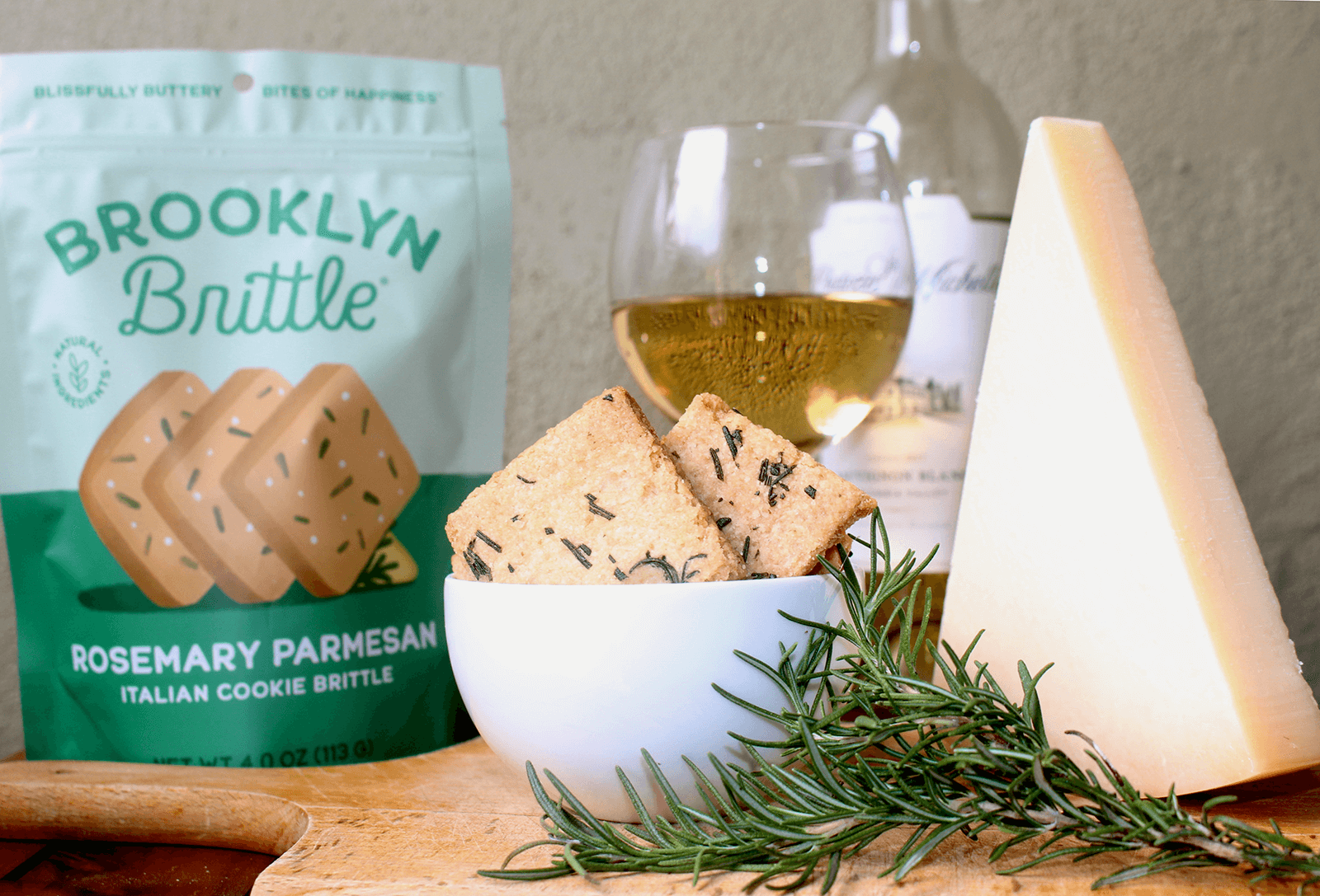 Rosemary Parmesan Snack Pack